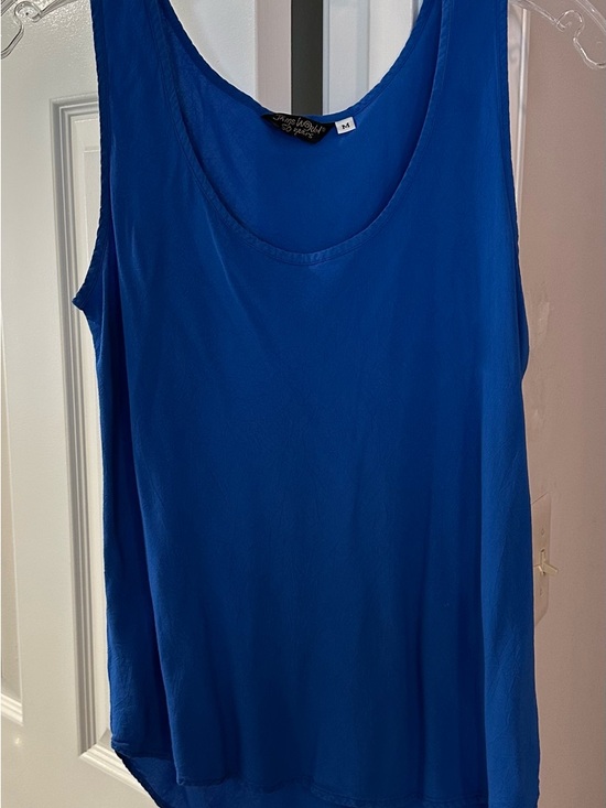 Jams World Tops - Jams World Royal Blue Scoop Neck Tank